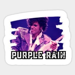 Purple Rain T-Shirt - Tariik #8297 Sticker